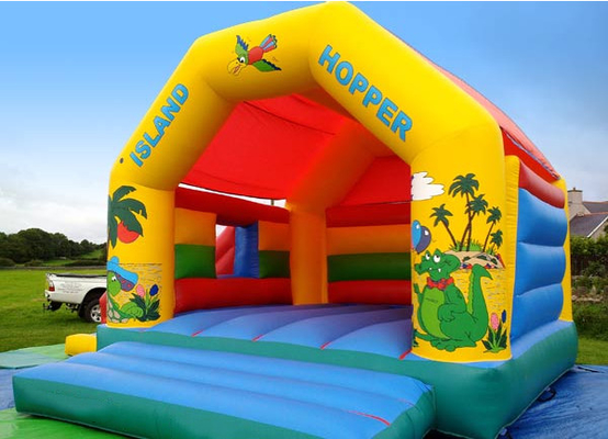 Casa Bouncy colorida 22ft x 19ft do castelo para a festa de anos