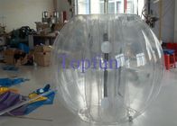 bal transparente/colorido do PVC/TPU de 1.2mm/de 1.5mm de Loopyball do futebol da bolha do amortecedor