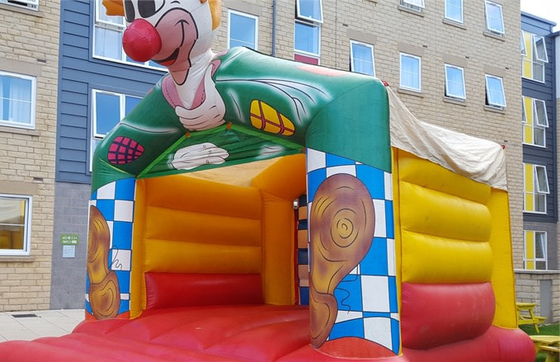 Castelo de Themed Inflatable Bouncer do palhaço dos desenhos animados para adultos