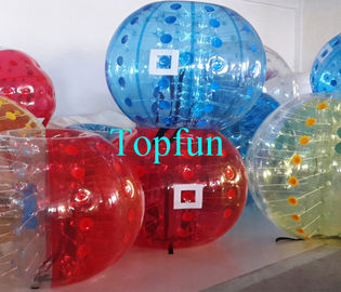 Bola abundante colorida da bolha da bola VC do corpo inflável para o divertimento do adulto e das crianças