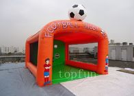 Tiroteio do futebol do PVC para o campo de futebol inflável com 4 objetivos