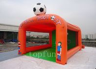 Tiroteio do futebol do PVC para o campo de futebol inflável com 4 objetivos
