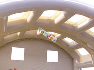Encerado inflável do PVC da barraca 0.9mm da estrutura hermética forte simples do tubo do quadro