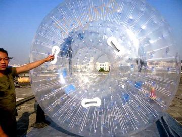 ar quente Zorb da bola inflável clara de 2m selado para a rampa/a terra/montes da grama