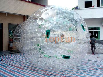 ar quente Zorb da bola inflável clara de 2m selado para a rampa/a terra/montes da grama