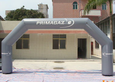 Logotipo simples dos arcos infláveis impermeáveis do Fogo-retardent impresso com o tubo do diâmetro de 0.65m