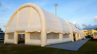 Barraca exterior do partido do PVC da barraca inflável branca comercial do evento