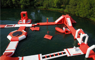 capacidade inflável da pessoa de Jumper Sport Games 210 do parque da água de 53*47m