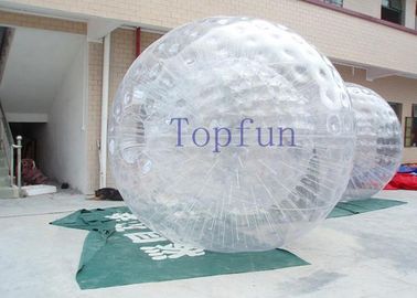 Ar quente interessante da bola durável Unti-UV de Zorbing da água soldado