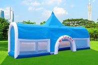 Grande barraca inflável azul do evento do PVC para a propaganda comercial
