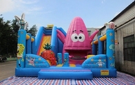 Spongebob e parque de diversões da explosão de Patrick Star Inflatable Fun City