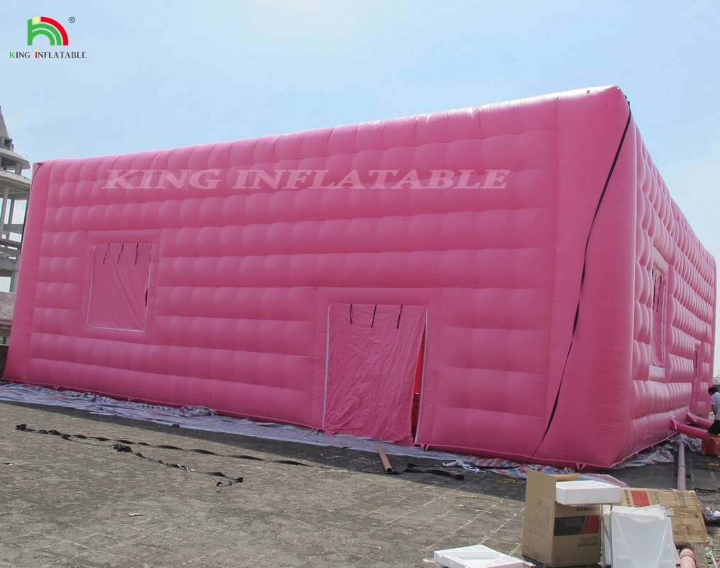 Tenda de Eventos Inflável Personalizada Tenda de Fábrica de Oxford Tenda de Festa Inflável Tenda de Casa Inflável ao Ar Livre