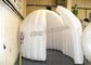White 2M Internal Diameter Inflatable Pod-Clamshell ,  Inflatable Exhibition Tent