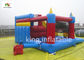 Small Colorful Inflatable Jumping Castle With Slide For Kids Commercial
