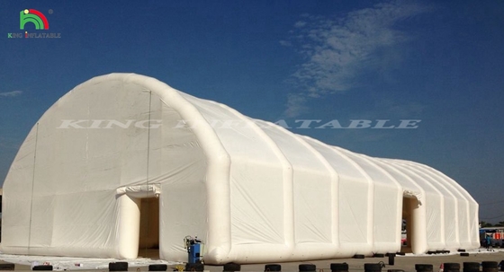Edifício gigante inflável Marquee abrigo tenda de eventos inflável ao ar livre tenda de armazenamento