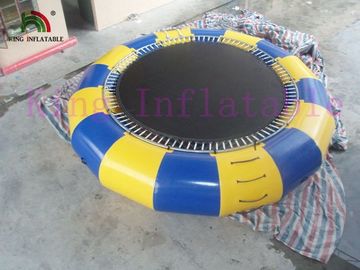 brinquedo inflável da água do trampolim do leão-de-chácara de encerado do PVC do diâmetro 0.9mm de 5m para o parque da água
